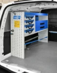 02_A racking system with drawers, shelves and case transport for the Toyota Proace City