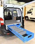 02_The Courier with one of the full-length underfloor drawers fully extended