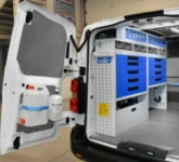 02_The left of the Movano with drawers and transparent containers for maintaining farm machinery