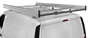 02_The rear loading roller on the roof rack of a 2021 Volkswagen Caddy