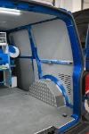 03_The VW Transporter’s fully lined cargo compartment