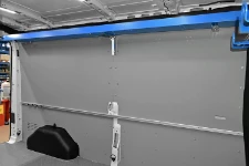 04_The left of the Transit with Syncro System’s cargo retaining system