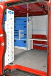 05_The Sprinter fitted with Syncro System racking and accessories for installing doors and windows