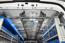 05_The under-roof ladder rack in Syncro System’s Crafter conversion