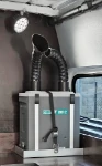 08_The mobile dust extractor and filter