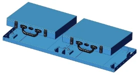12_A shelf with adapters for cases