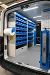 22_Removable containers and a locker in the multi-utility company’s Transit (2)