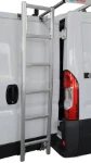 A Ducato with a roof access ladder in steel and aluminium