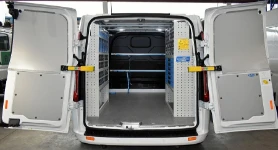 A Ford Custom with Syncro racking