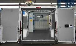 A racking system on the left of a Boxer