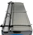 A single ladder slide on a van