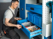 A Syncro Ultra drawer in high-strength steel 