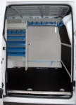 A van equipped for a compressor service business