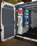 A van racking system based on cargo bars