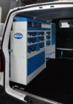 A van upfit for an industrial access company