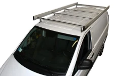 A Vito roof rack with side fences and loading roller