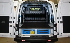 An NV200 with underfloor drawers