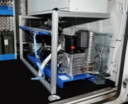 Compressor generator combo unit