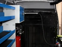 Details of the Daily conversion for farm equipment repair van