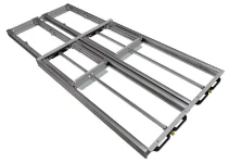 Double slide: Extended position