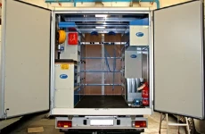 Emergency service van racking