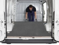Fitting a marble-look floor liner