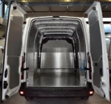 Floor and bulkhead liners in aluminium tread plate