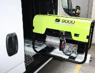 Generator outside the side door of the Daily