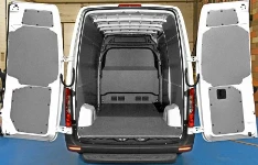Interior liners in a Sprinter