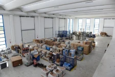 New operation plant for Francom Spa. Inside, west wing.