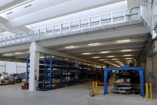 New plant for Francom Spa. Inside: cutting and folding of sheet metal