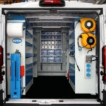 Racking components on the Ducato for boilers and pellet-burning stoves