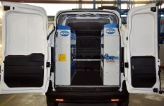 Racking for a vending machine service in a Combo