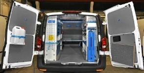 Racking in a Mercedes Vito
