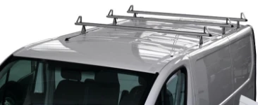 Roof bars with angular stops on the 2014 Trafic