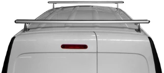 Roof bars with rubber top profiles