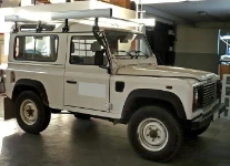 Roof rack for Defender