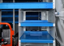 Shelves for the portable cases