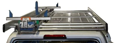 Syncro ladder slides permit easy loading of ladders on to your MAN TGE