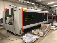The laser cutting system at the plant in Via Portile