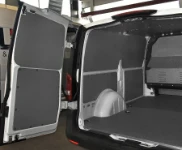 The left of the Vito, showing the floor and bodywork liners