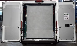 The loading ramp inside the Jumper