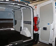 The Scudo’s plywood floor liner and bodywork liners
