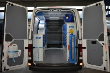 The VW Crafter with Syncro Ultra racking