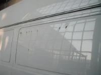 Typical bodywork damage