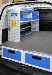 Underfloor drawers as part of a Berlingo’s racking system