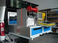 Van racking Nissan Navara