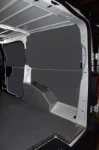 Wall liners on the right of the Toyota ProAce