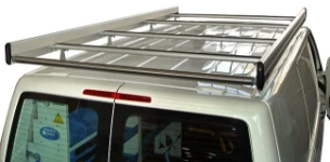 Roof rack with loading roller and side panels Transporter