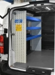 Shelving on the left of the 2016 Jumpy